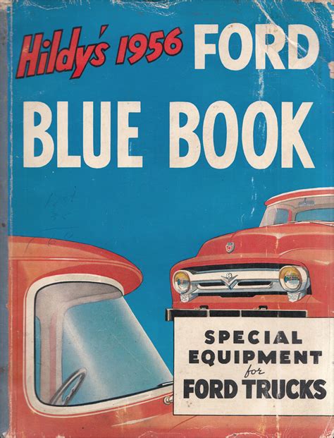 1956 ford trucks parts catalog